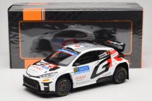 Toyota GR Yaris Rally2 #37 Y. Yamamoto Rally Finland 2024 IXO 1:18 18RMC212A Metal - imagem 6 de 6