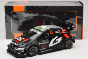 Toyota GR Yaris WRC #33 E. Evans / S. Martin Rally Monte Carlo 2025 IXO 1:18 18RMC229B Metal - imagem 6 de 6