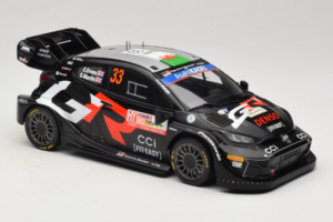 Toyota GR Yaris Rally1 #33 E. Evans / S. Martin Rally Japan Winner 2024 IXO 1:18 18RMC227 Metal - imagem 4 de 6
