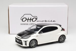 Toyota GRMN Yaris Rally Package Branco Otto 1:18 OT1071 Resina - imagem 6 de 6