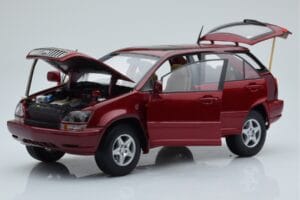 Toyota Harrier Vermelho Metalizado AUTOart 1:18 70035 Metal - imagem 2 de 8