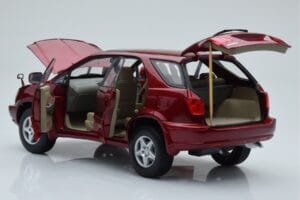 Toyota Harrier Vermelho Metalizado AUTOart 1:18 70035 Metal - imagem 5 de 8