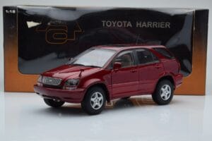 Toyota Harrier Vermelho Metalizado AUTOart 1:18 70035 Metal - imagem 8 de 8