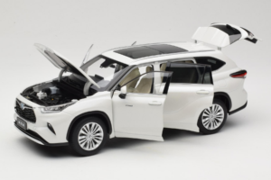 Toyota Highlander XU70 Branco OEM 1:18 26071-2011 Metal - imagem 2 de 8