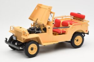 Toyota Land Cruiser BJ Bege Kyosho 1:18 08959BE Metal - imagem 2 de 8