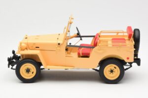 Toyota Land Cruiser BJ Bege Kyosho 1:18 08959BE Metal - imagem 4 de 8