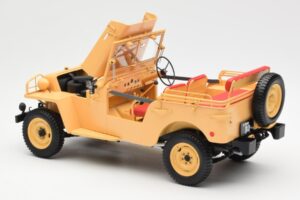 Toyota Land Cruiser BJ Bege Kyosho 1:18 08959BE Metal - imagem 5 de 8