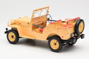 Toyota Land Cruiser BJ Bege Kyosho 1:18 08959BE Metal - imagem 7 de 8