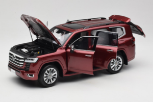 Toyota Land Cruiser LC300 ZX Vermelho LCD 1:18 LCD18013-ZX-RE Metal - imagem 2 de 8