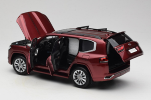 Toyota Land Cruiser LC300 ZX Vermelho LCD 1:18 LCD18013-ZX-RE Metal - imagem 5 de 8