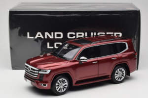 Toyota Land Cruiser LC300 ZX Vermelho LCD 1:18 LCD18013-ZX-RE Metal - imagem 8 de 8