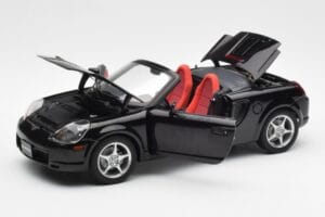 Toyota MR2 Spyder W30 Preto LHD AUTOart 1:18 78714 Metal - imagem 2 de 8