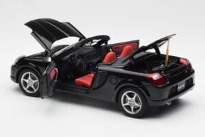 Toyota MR2 Spyder W30 Preto LHD AUTOart 1:18 78714 Metal - imagem 5 de 8