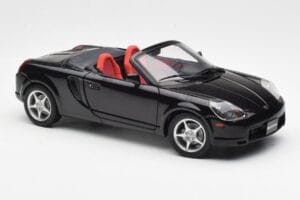 Toyota MR2 Spyder W30 Preto LHD AUTOart 1:18 78714 Metal - imagem 6 de 8