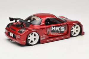 Toyota MR2 Spyder ZZW30 Tuned Vermelho Jada 1:18 63194 Metal - imagem 3 de 8