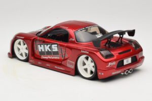 Toyota MR2 Spyder ZZW30 Tuned Vermelho Jada 1:18 63194 Metal - imagem 7 de 8
