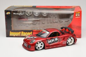 Toyota MR2 Spyder ZZW30 Tuned Vermelho Jada 1:18 63194 Metal - imagem 8 de 8