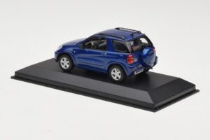 Toyota RAV4 Azul Escuro Interior Cinzento Minichamps 1:43 433166004 Metal - imagem 3 de 4