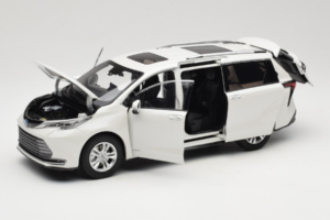 Toyota Sienna XL30 Branco OEM 1:18 TOYOTA013 Metal - imagem 2 de 8