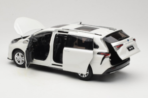 Toyota Sienna XL30 Branco OEM 1:18 TOYOTA013 Metal - imagem 5 de 8