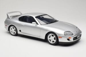 Toyota Supra A80 Prata Kyosho 1:12 KSR12006S Resina - imagem 4 de 6