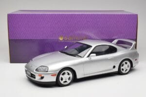 Toyota Supra A80 Prata Kyosho 1:12 KSR12006S Resina - imagem 6 de 6