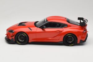 Toyota GR Supra A90 GT4 100 Edition Plasma Orange Otto 1:18 OT1123 Resina - imagem 3 de 6