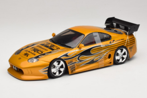 Toyota Supra A80 Dourado Tunerz Edition Hot Wheels 1:18 B6091 Metal