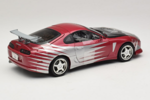Toyota Supra A80 Fast & Furious Roxo Prata ERTL 1:18 33708 Metal - imagem 2 de 6
