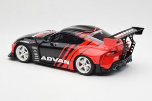 Toyota GR Supra A90 Advan GT Spirit 1:18 GT889 Resina - imagem 5 de 6
