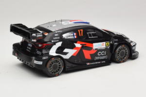 Toyota GR Yaris Rally1 #17 S. Ogier / V. Landais Rally Islas Canarias 2025 IXO 1:18 18RMC249B Metal - imagem 2 de 6