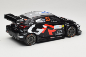 Toyota GR Yaris Rally1 #69 K. Rovanpera / J. Halttunen Rally Islas Canarias 2025 IXO 1:18 18RMC249A Metal - imagem 2 de 6