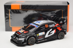 Toyota GR Yaris Rally1 #69 K. Rovanpera / J. Halttunen Rally Islas Canarias 2025 IXO 1:18 18RMC249A Metal - imagem 6 de 6