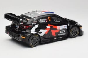 Toyota Yaris Rally1 WRC #17 S. Ogier / V. Landais Rally Croatia 2024 IXO 1:18 18RMC202 Metal - imagem 2 de 6