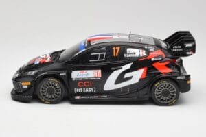 Toyota Yaris Rally1 WRC #17 S. Ogier / V. Landais Rally Croatia 2024 IXO 1:18 18RMC202 Metal - imagem 3 de 6