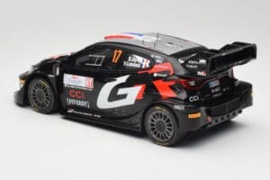 Toyota Yaris Rally1 WRC #17 S. Ogier / V. Landais Rally Croatia 2024 IXO 1:18 18RMC202 Metal - imagem 5 de 6