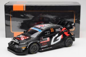 Toyota Yaris Rally1 WRC #33 E. Evans / S. Martin Rally Monte Carlo Night Version 2024 IXO 1:18 18RMC197 Metal - imagem 6 de 6
