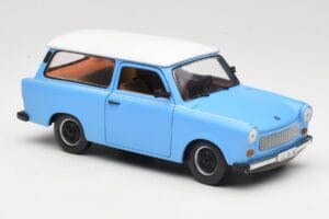 Trabant 601 Familiar Azul Sun Star 1:18 4272 Metal - imagem 6 de 8