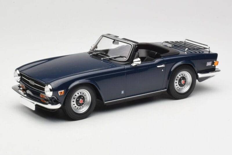 Triumph TR6 PI Azul Escuro Minichamps 1:18 155132032 Metal
