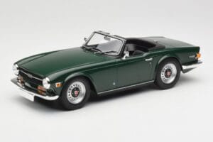 Triumph TR6 PI Verde Escuro Minichamps 1:18 155132030 Metal