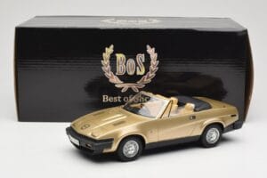 Triumph TR7 DHC Dourado BoS Models 1:18 BOS221 Resina - imagem 6 de 6