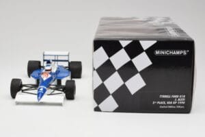 Tyrrell Ford 018 #4 J. Alesi 2nd Place USA GP 1990 Minichamps 1:18 110900004 Metal - imagem 6 de 6