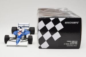 Tyrrell Ford 018 #4 S. Nakajima 6th Place USA GP 1990 Minichamps 1:18 110900003 Metal - imagem 6 de 6