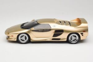 Vector M12 Dourado BoS Models 1:18 BOS376 Resina - imagem 3 de 6