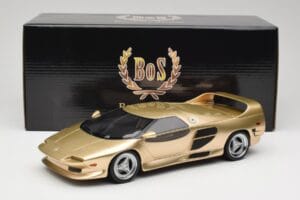 Vector M12 Dourado BoS Models 1:18 BOS376 Resina - imagem 6 de 6
