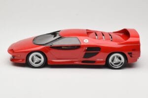 Vector M12 Vermelho BoS Models 1:18 BOS377 Resina - imagem 3 de 6