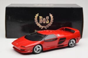 Vector M12 Vermelho BoS Models 1:18 BOS377 Resina - imagem 6 de 6