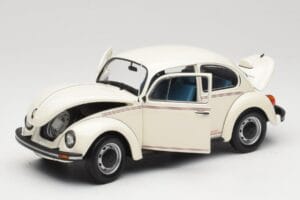 Volkswagen 1200 Jeans Bug Branco Minichamps 1:18 150057101 Metal - imagem 2 de 8