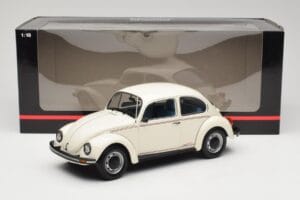 Volkswagen 1200 Jeans Bug Branco Minichamps 1:18 150057101 Metal - imagem 8 de 8