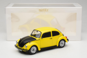 Volkswagen 1303 Amarelo & Preto Norev 1:18 188536 Metal - imagem 6 de 6